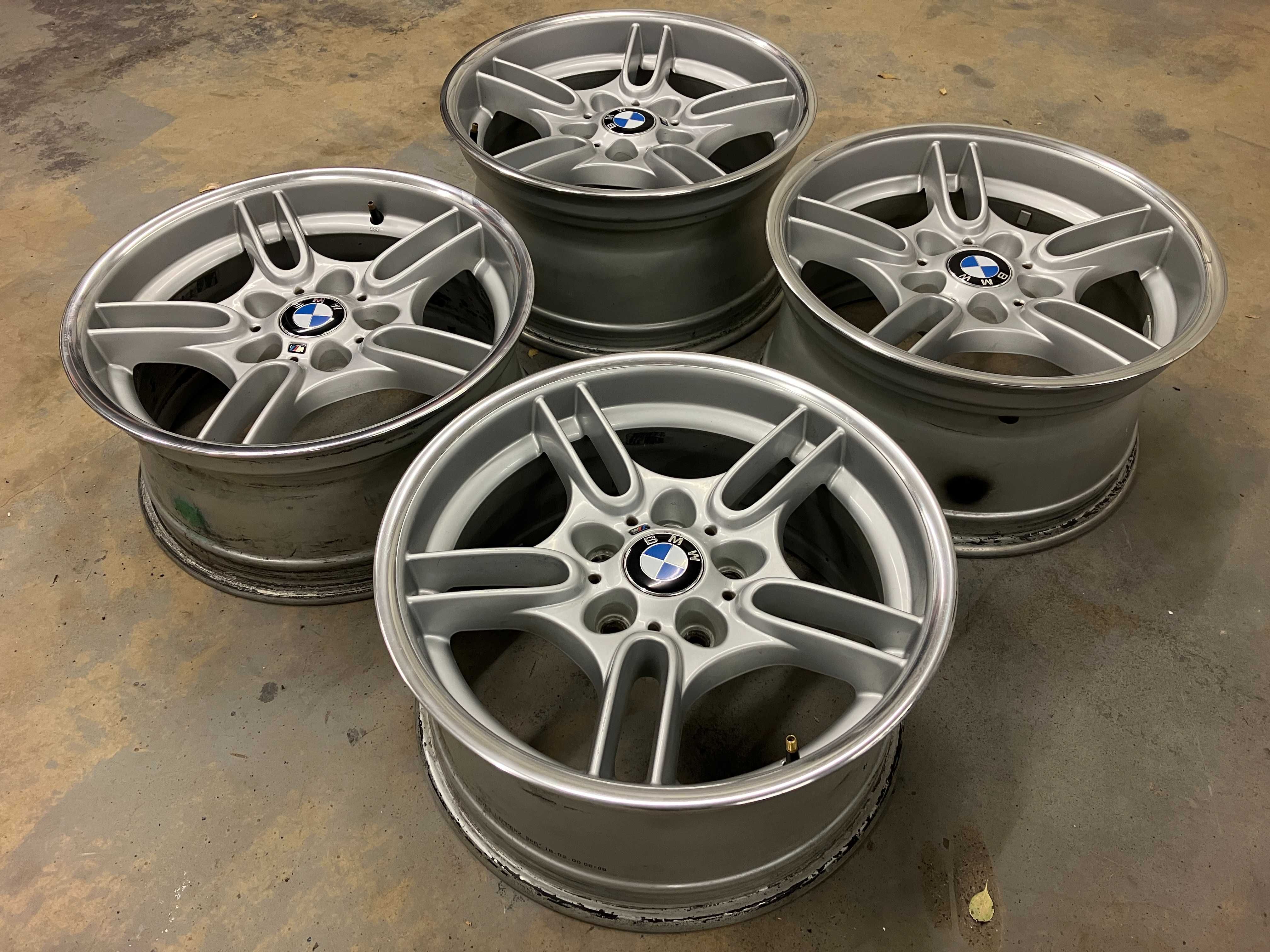 Felgi 17 m-pakiet Styling 66 Perfekt Stan Polerowane 8 9 cali BMW e39