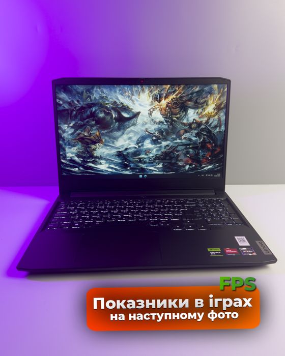 Скидка‼️ Игровой ноутбук Lenovo Ideapad Gaming 3 на RTX 2050 + Ryzen