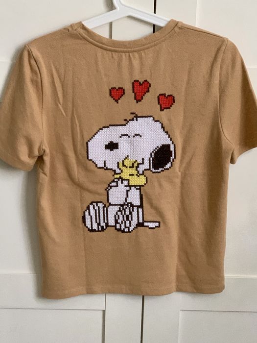 Tshirt bluzka Peanuts Zara rozm. S NOWE
