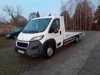 Wynajem/wypożyczalnia najazd/autolaweta Fiat Ducato 180PS, hak 3000kg