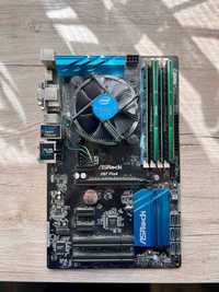 Комплект Asrock H97 Pro4 + Intel i5 core 5470