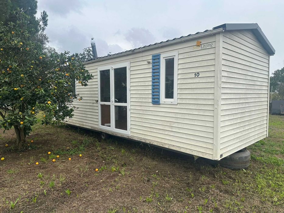 Mobilhome T2 / Casa Móvel – 2 Quartos, Cozinha, WC - Preço Inverno