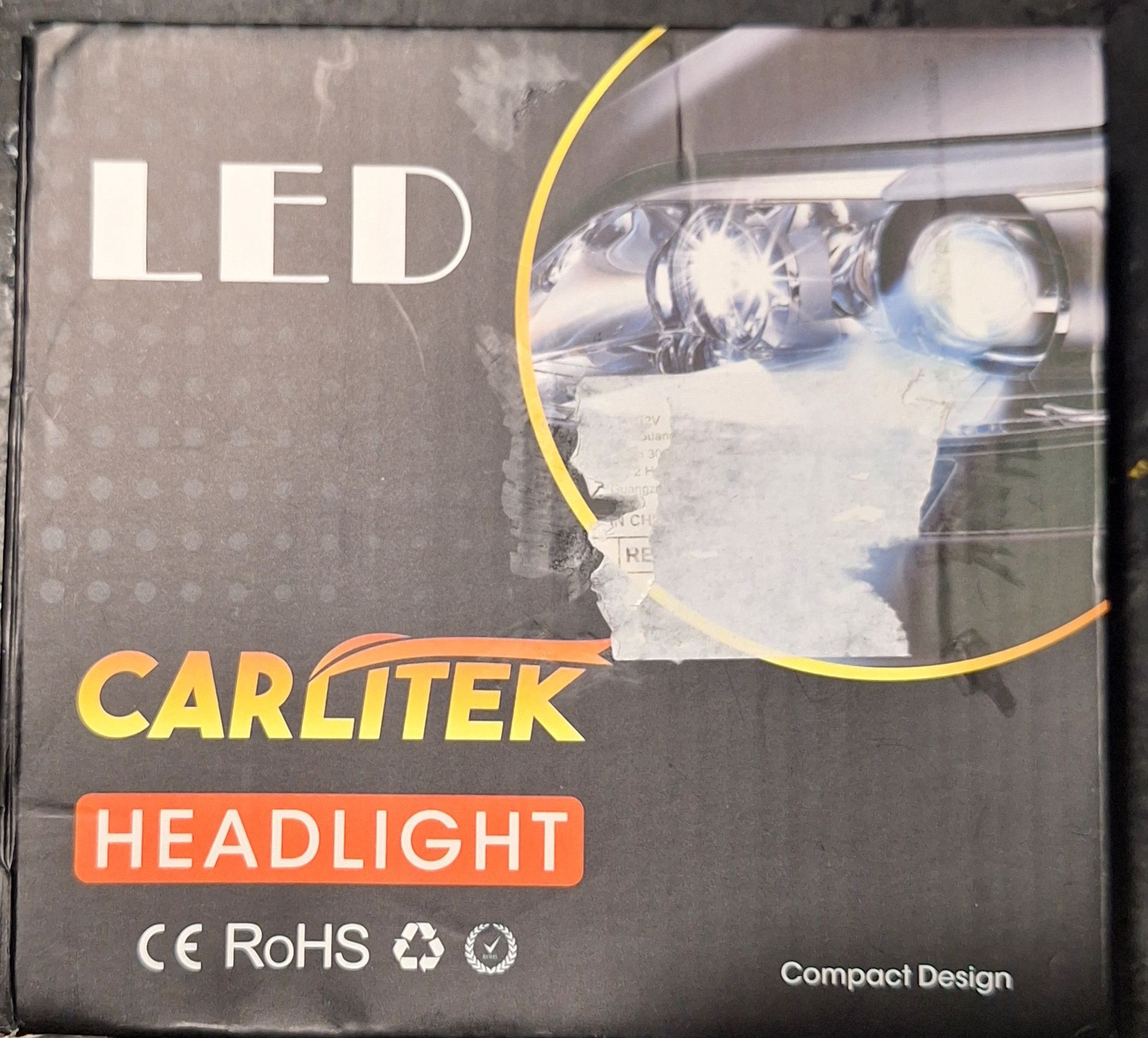Vendo lâmpadas auto de led H8/H11 novas sem uso luz branca 6000 k