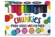 Farby w kredce Chunkies Paint Sticks 24szt. Kolorowe Baloniki