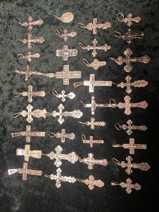 Срібні натільні хрестики 925 проба