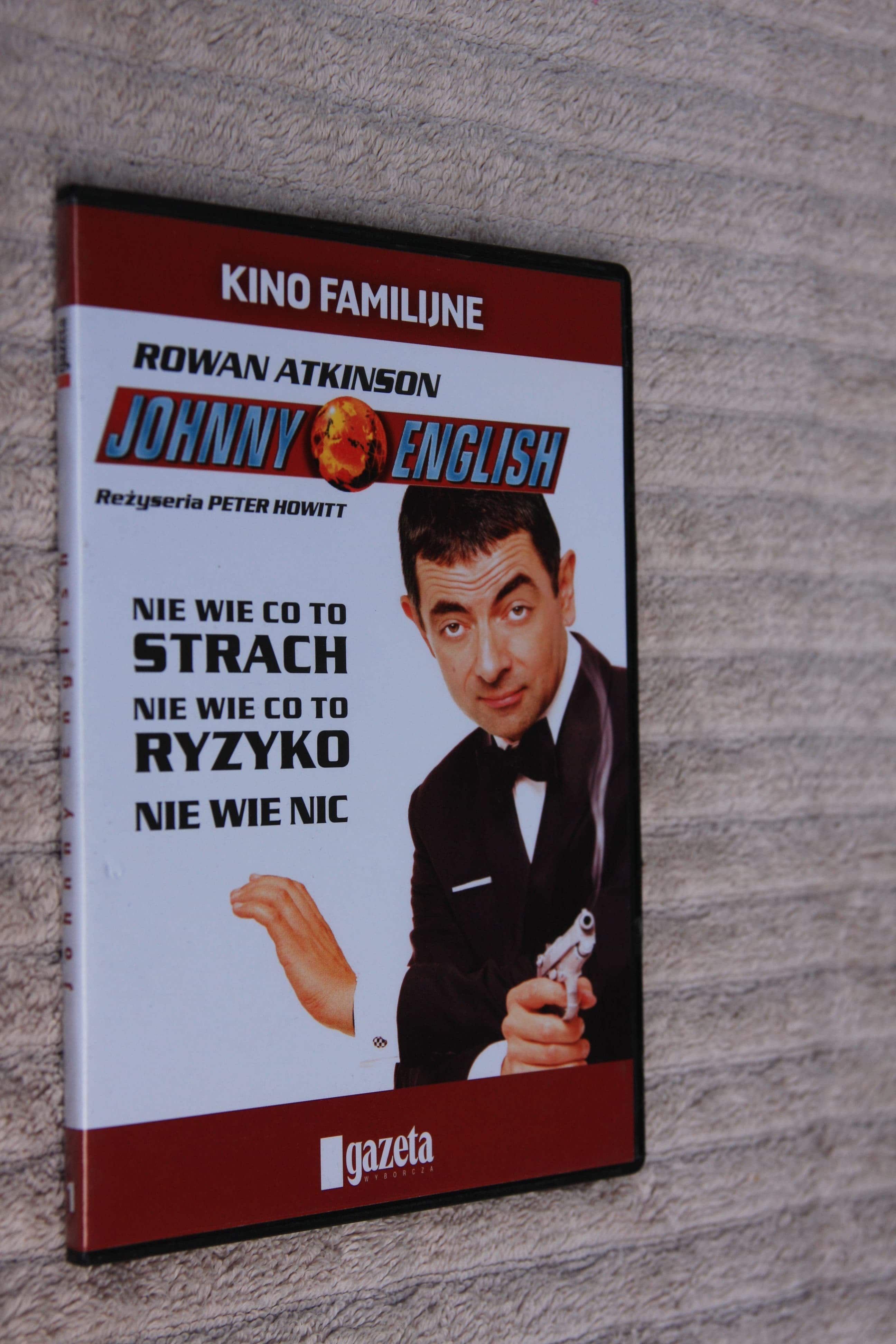 DVD Jonny English ( Rowan Atkinson) Nie wie co to strach i ryzyko nr 2