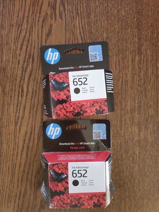 Czarne tusze do drukarki hp 652