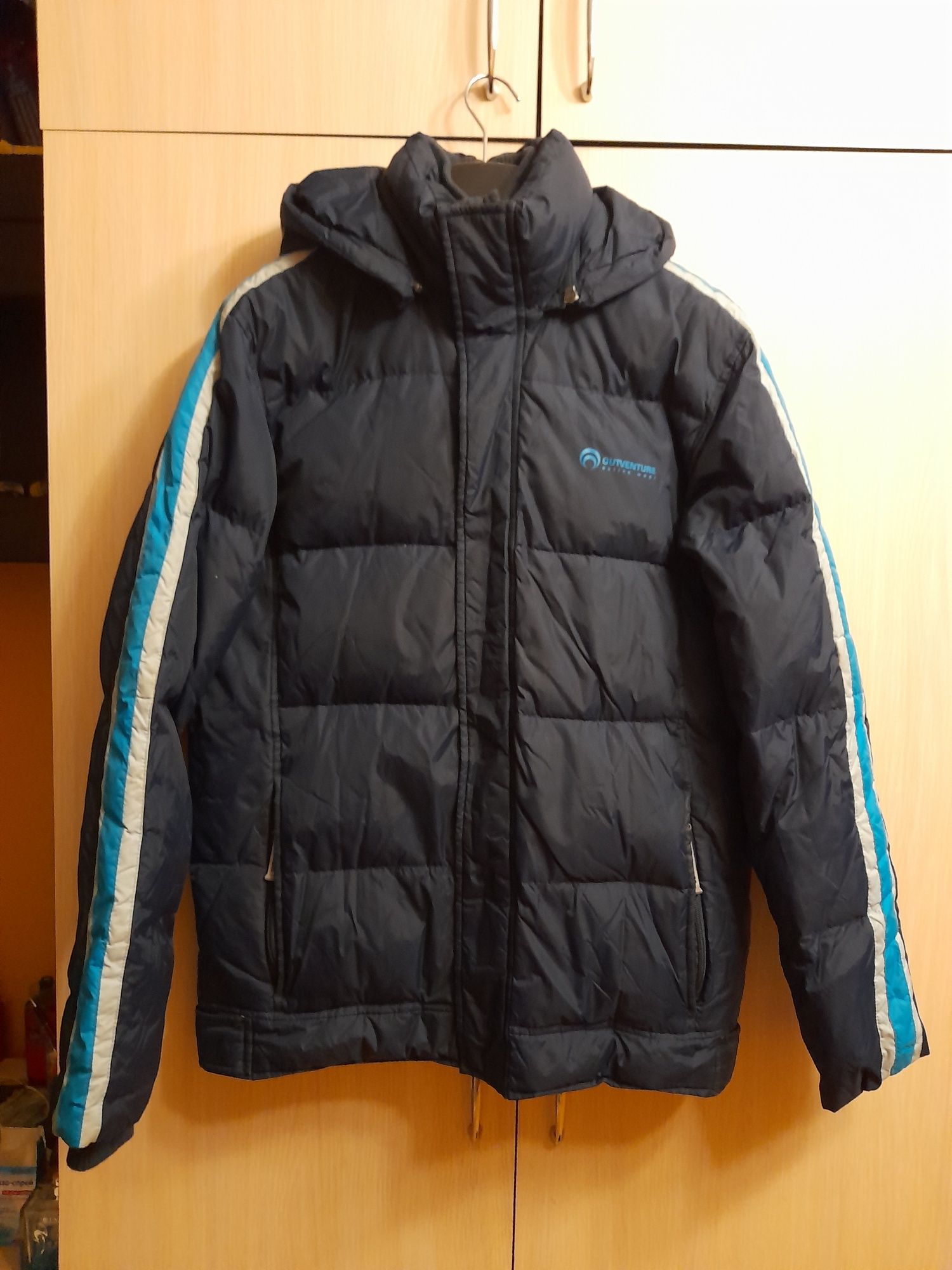 Куртка зимняя,пуховик на подростка OUTVENTURE,164-170 рост