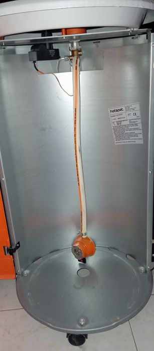 Aquecedor a gás .