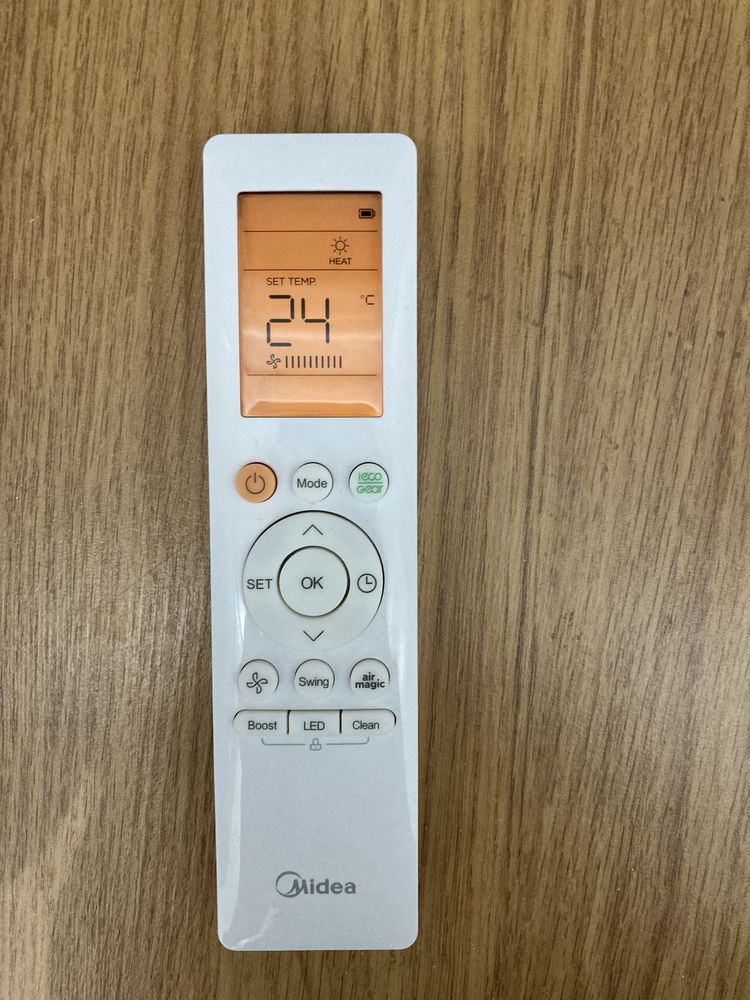 Ar condicionado Midea wifi 2023 a funcionar