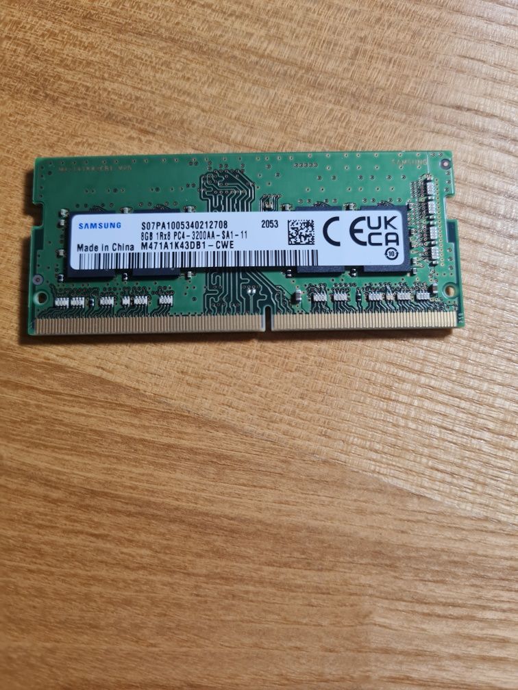 Оперативна пам'ять RAM Samsung DDR4 3200 8GB
