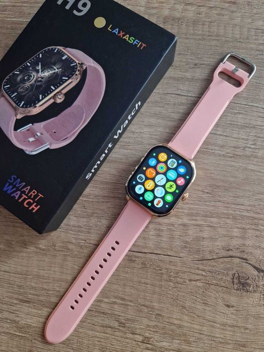 Smartwatch H9 różowy nowy