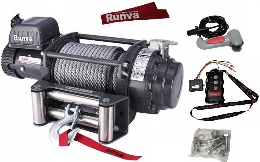 Wyciągarka samochodowa  Runva EWN 18000LBS 24v 8,2 ton LAWETA 4X4