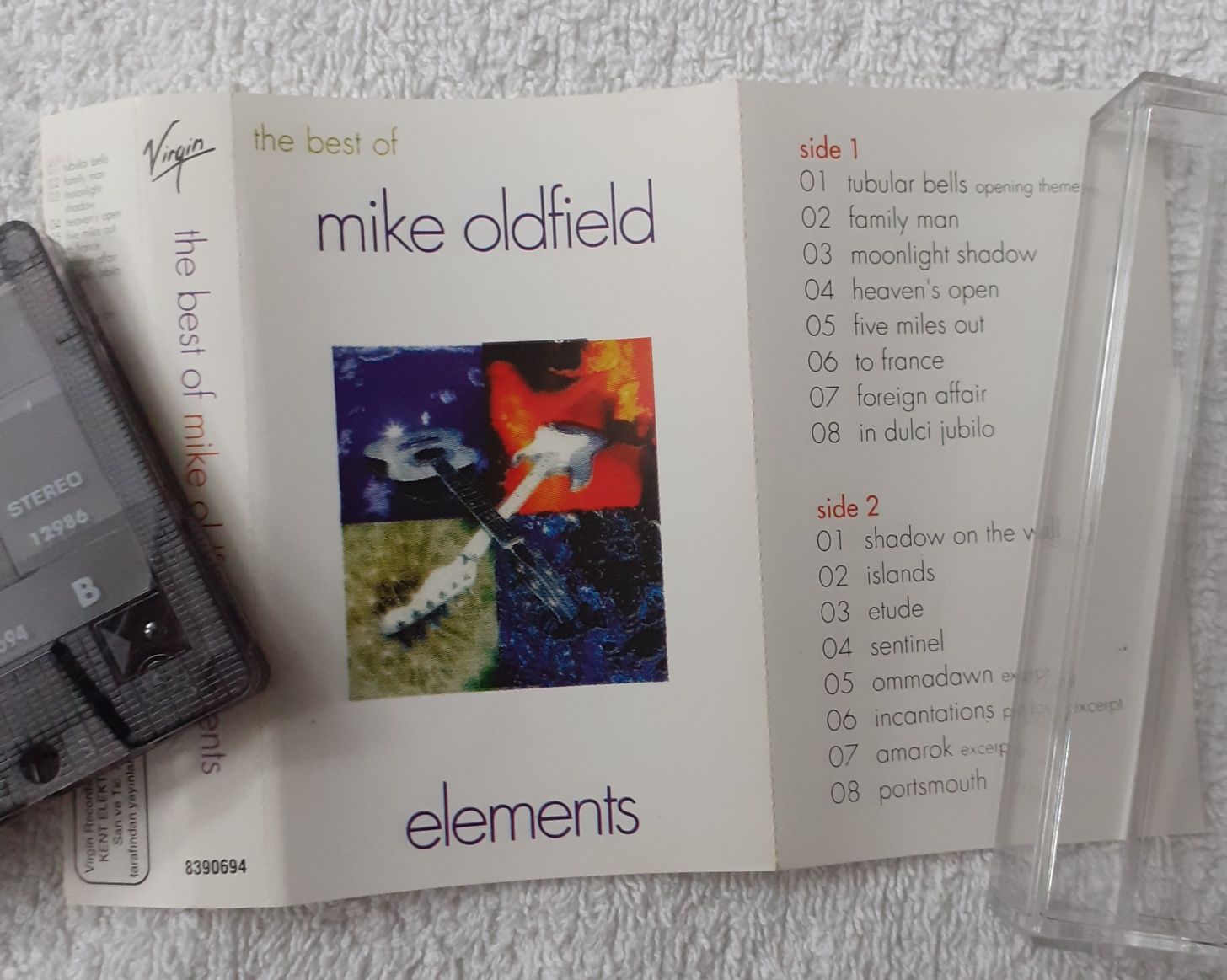 The Best Of Mike Oldfield: Elements (Cassette, Album) plus GRATIS