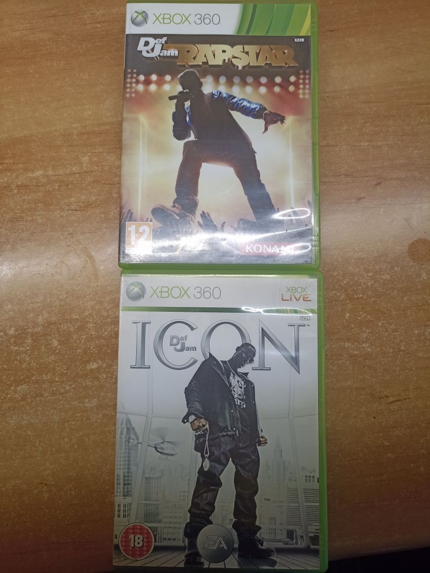 Def Jam RapStar i Def Jam Icon xbox360