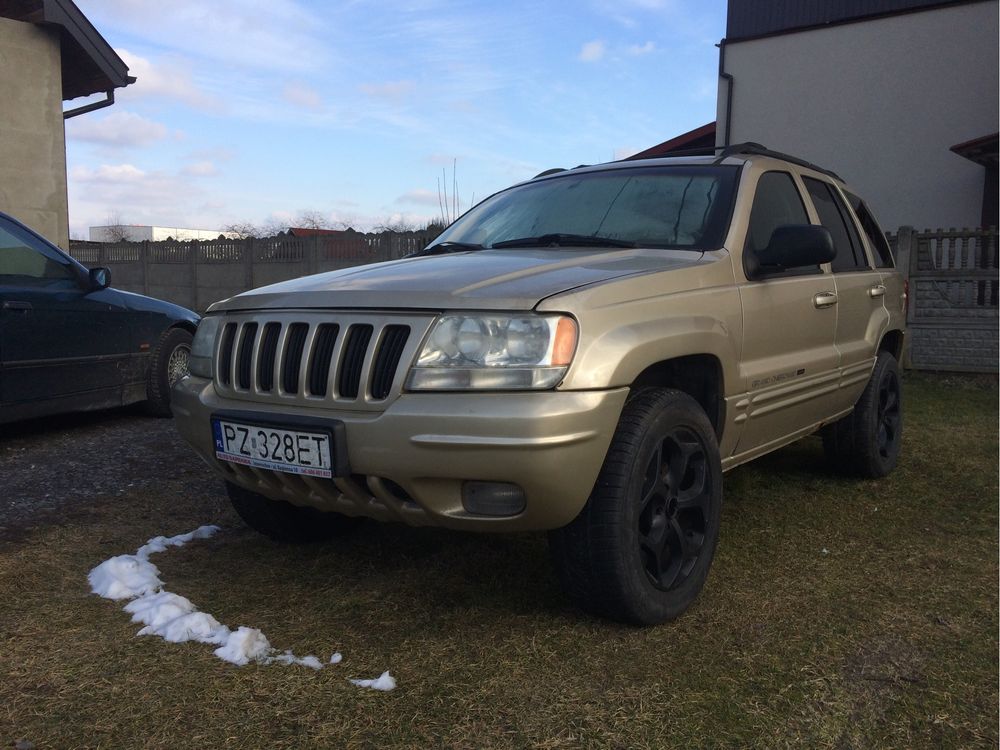 Jeep Grand Cherokee Klamka dyfer klapa zamek szyba relingi zacisk