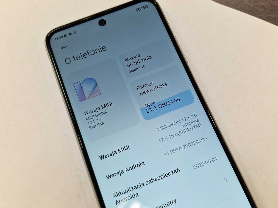 Xiaomi Redmi 10 4G Dual SIM/ 4GB/ 64GB/ Pebble White/ Grade B+