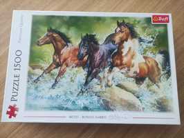 Puzzle 1500 Konie