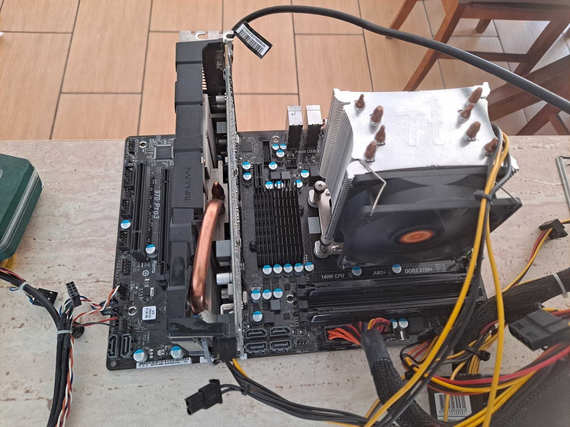 Asrock 970 Pro 3 z procesorem Amd Phenom II x4 965