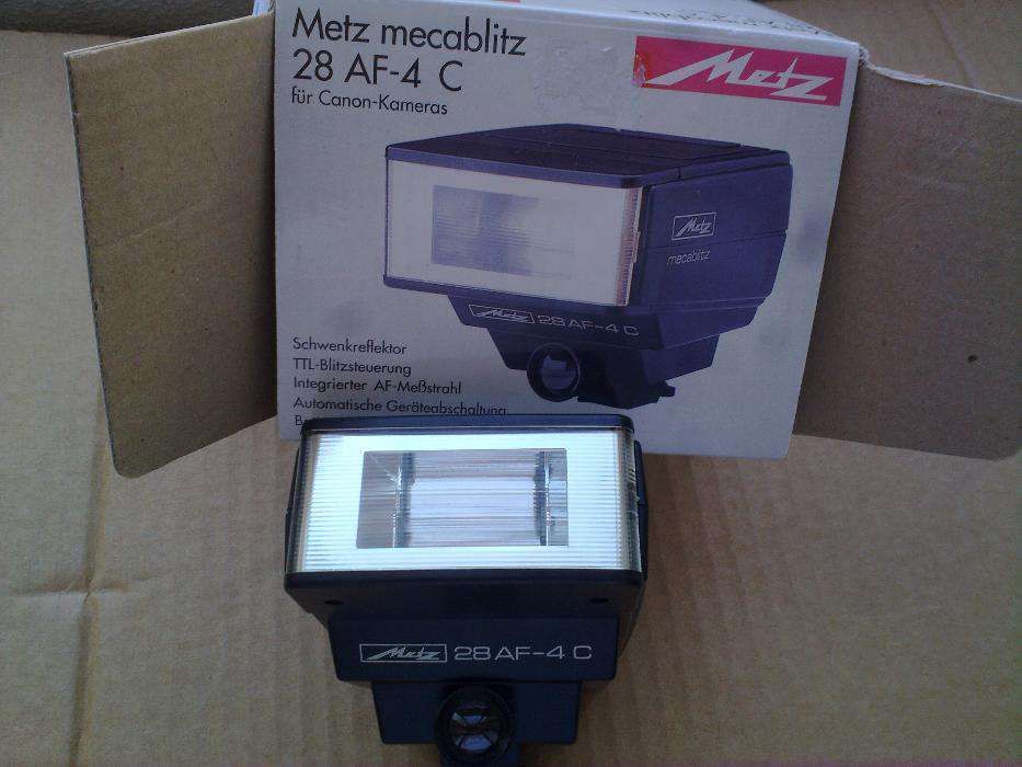 Flash Metz Mecablitz 28 AF-4 C para Canon ( Novo ) Nunca Usado