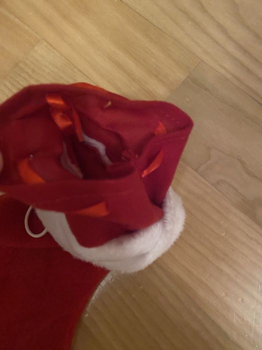 Skarpetki na prezenty Mikołaja Mikołajki