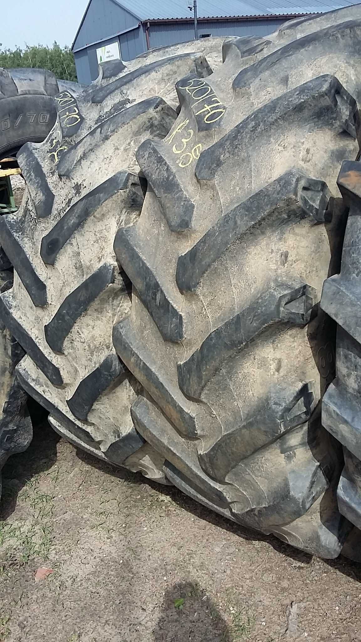 Opony rolnicze 520/70R38 Pirelli opona używana