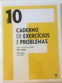 Caderno de exercícios e problemas Física - 10 ANO