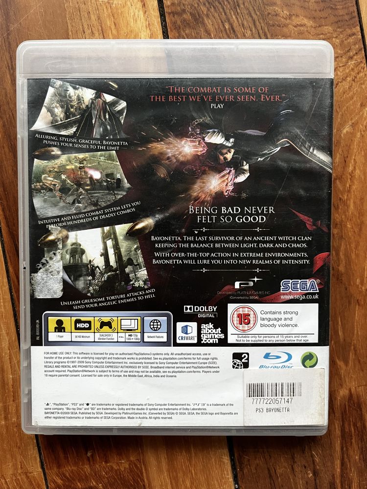 Bayonetta gra ps3