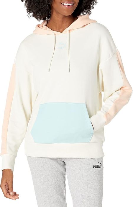 Жіноча худі puma clsx pop pullover white casual outerwear 534360-02