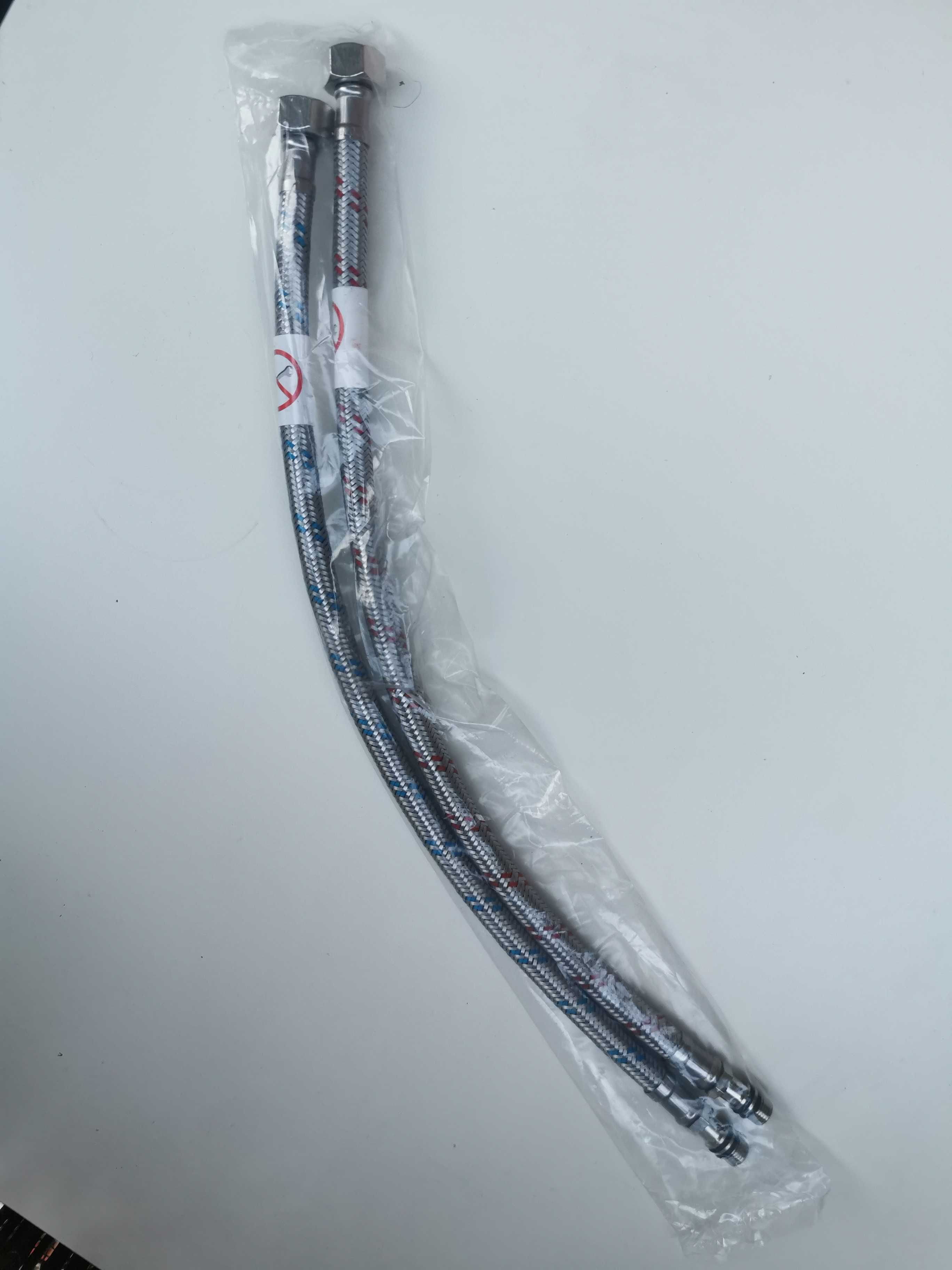 Zestaw 2 węży, wąż przyłączeniowy M10 X 1-2, 40cm - 2 zestawy