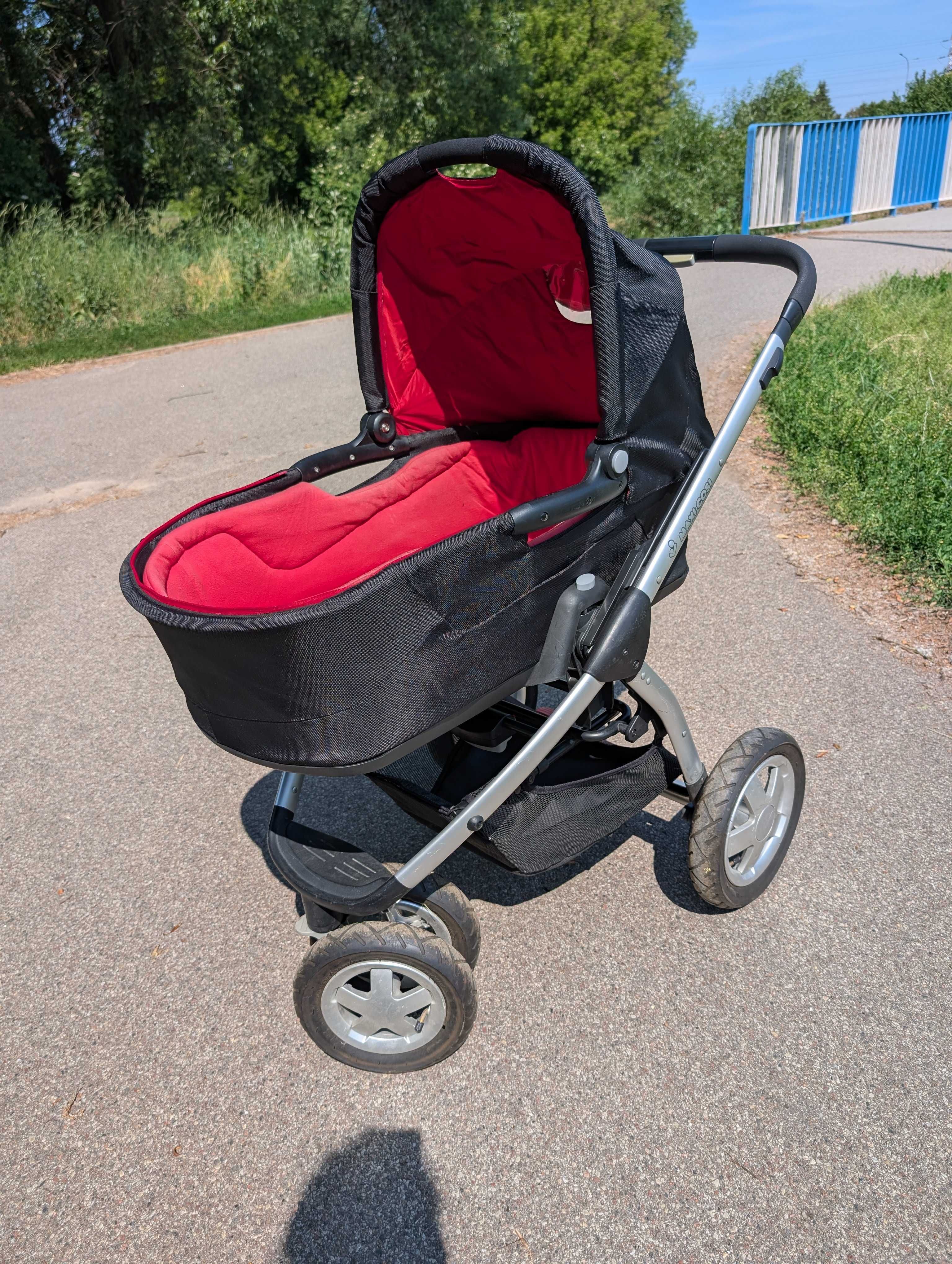 Wózek dziecięcy Maxi Cosi Mura 3, gondola i spacerówka,