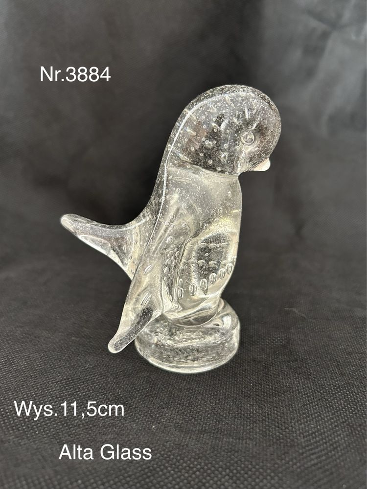 Szklana figurka ptaszek Alta Glass nr.3884