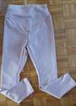 Legginsy ciążowe beżowe regulowane ocieplane S nowe