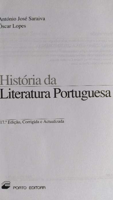 História da Literatura Portuguesa