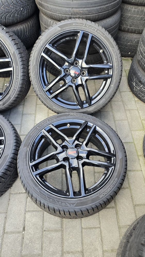 Felgi 17 4x108 + zimowe Hankook 205/45/17 – gotowe na sezon