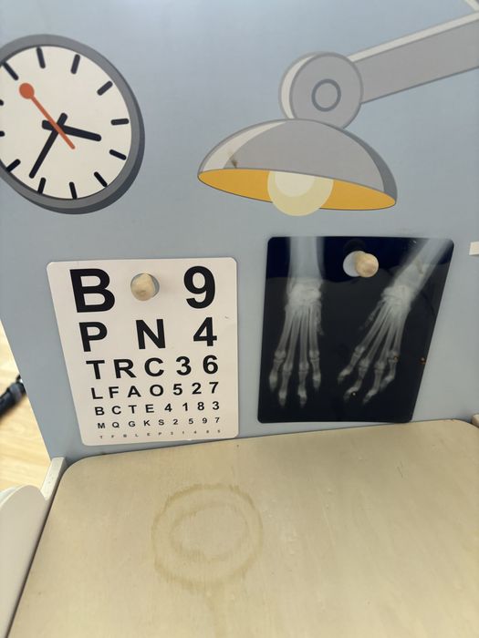 Stoisko weterynarz dla dzieci