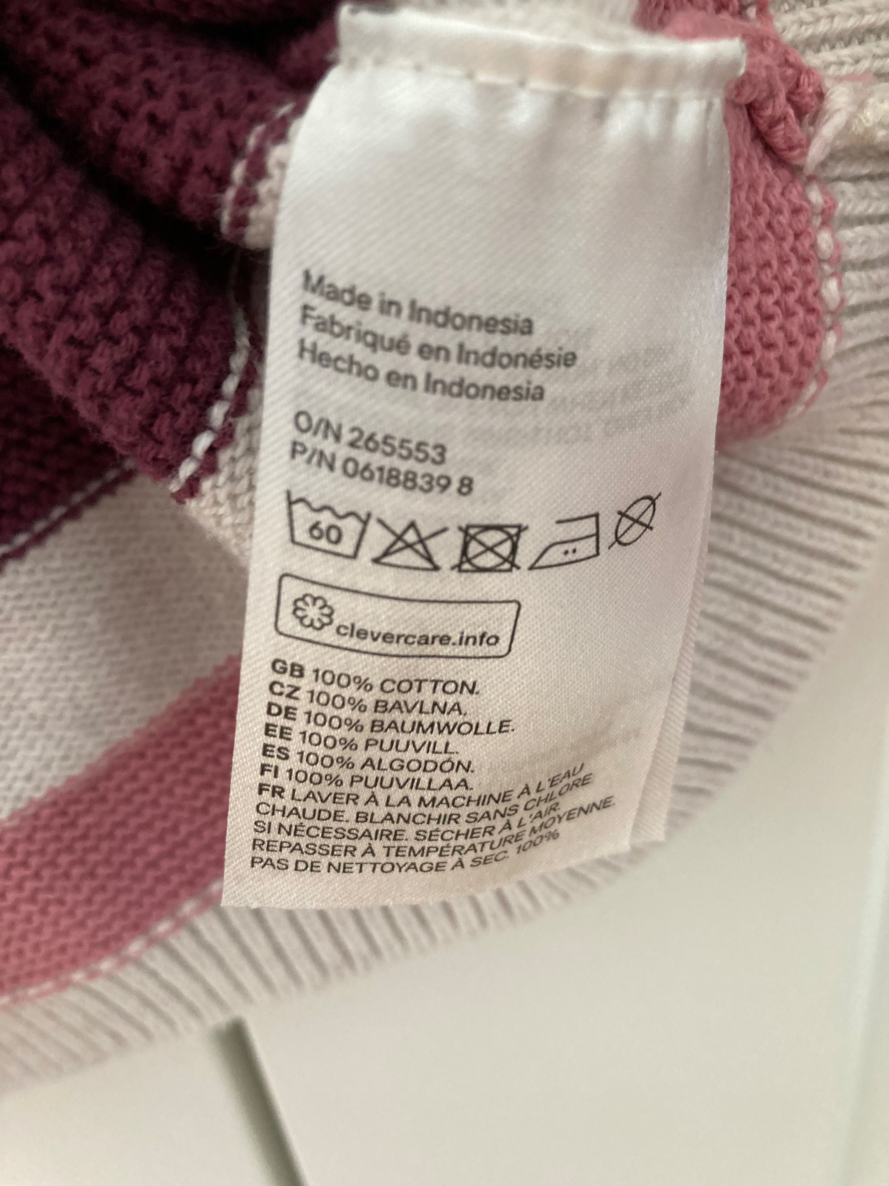 Sweterek dziewczęcy bawełniany H&M rozmiar 86