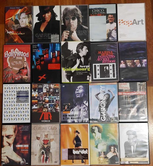 Dvds musica variados desde 2€