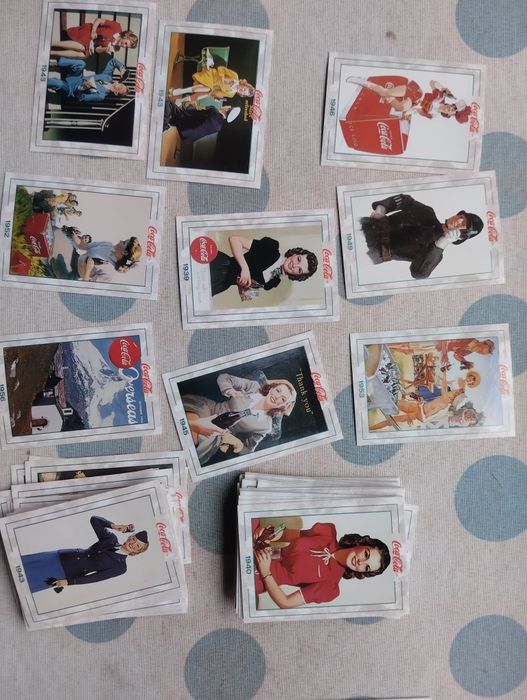 Cartas da Coca Cola