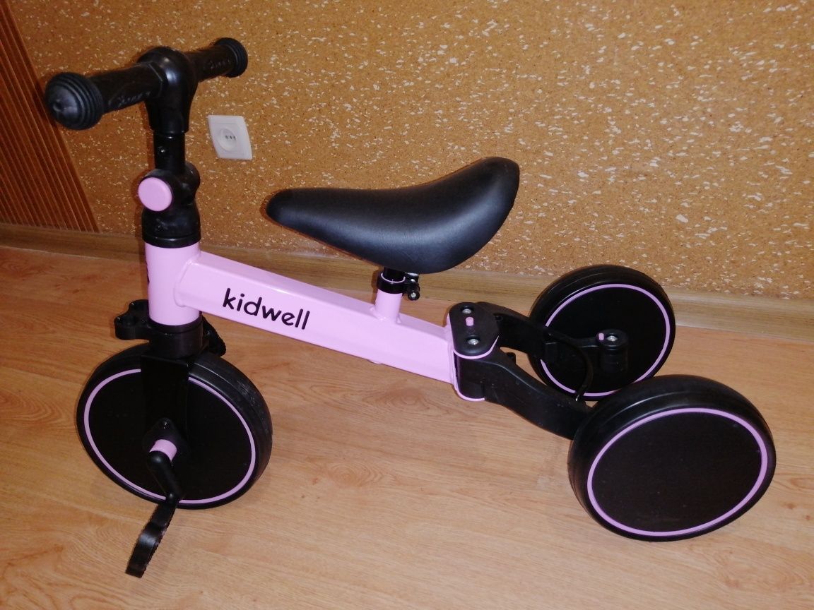 Беговел велосипед бiговел ровер велик трёхколёсный Kidwell 3в1 PICO
