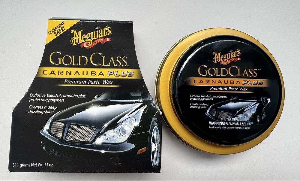 Твердий віск карнауби Meguiar’s Gold Class Carnauba Plus G7014