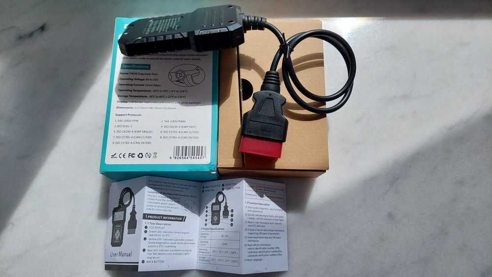Interfejs diagnostyczny tester Quicklynks OBD2 T31
