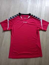 Hummel sportowa dziewczęca koszulka różowa 140/152cm