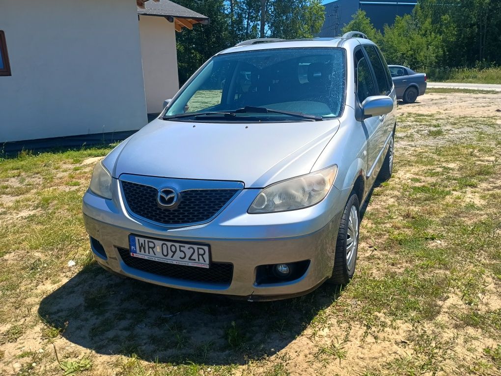 Mazda MPV 2.0 diesel 136km 2x przesuwne drzwi 7 osób Hak