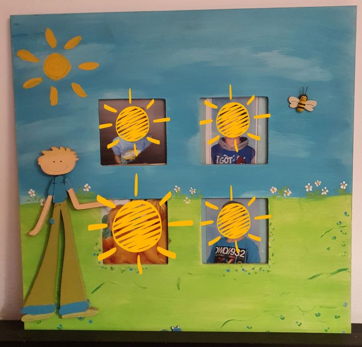 Molduras quarto infantil menino