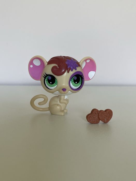 PET SHOP duża myszka z dźwiękiem + ciasteczko na