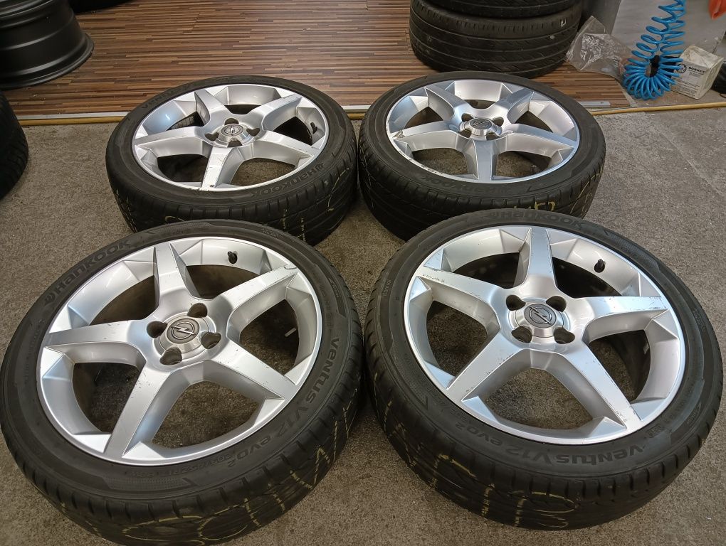 Felgi koła letnie 17 Calowe Opel 4x100/ 205/45/17 Hankook
