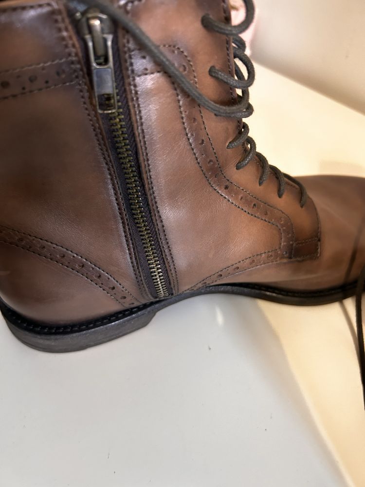 Buty skórzane Zara 44 rozmiar
