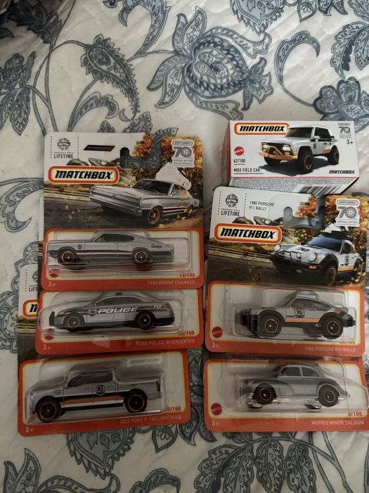 Matchbox samochodziki 70 lecie