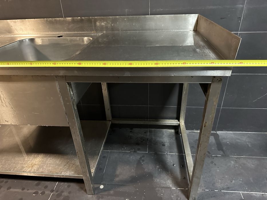 Bancada Inox com Pio